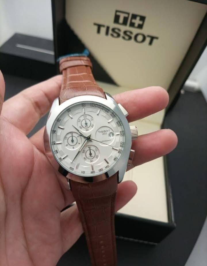 Tissot gent's watch White Dial With - Wristcart